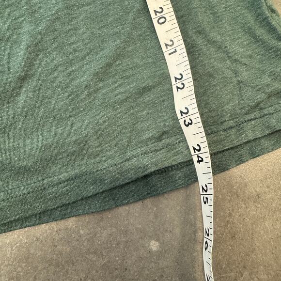 Vintage Y2K Oakland Athletic's A's Green Nike V Neck Baseball MLB Tee XS - Picture 5 of 5